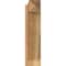Ekena Millwork Traditional Rough Sawn Arts and Crafts Outlooker, Western Red Cedar, 6"W x 24"D x 24"H OUT06X24X24TRA03RWR - alternate 4